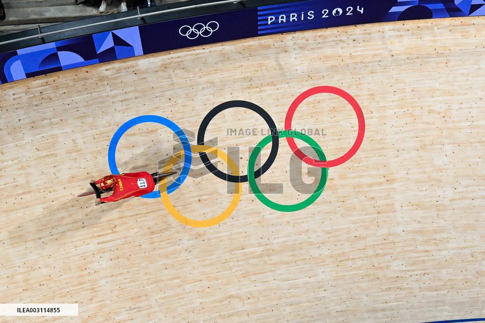 (PARIS2024)FRANCE-MONTIGNY-LE-BRETONNEUX-OLY-CYCLING TRACK