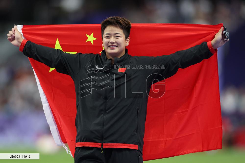 (PARIS2024) FRANCE-PARIS-OLY-ATHLETICS-HAMMER THROW-WOMEN