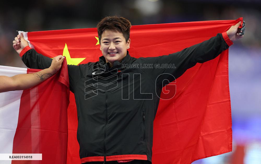 (PARIS2024) FRANCE-PARIS-OLY-ATHLETICS-HAMMER THROW-WOMEN