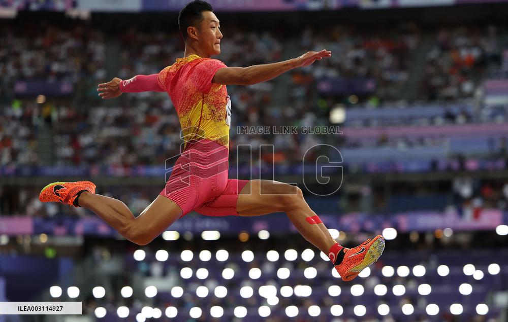 (PARIS2024) FRANCE-PARIS-OLY-ATHLETICS-LONG JUMP-MEN