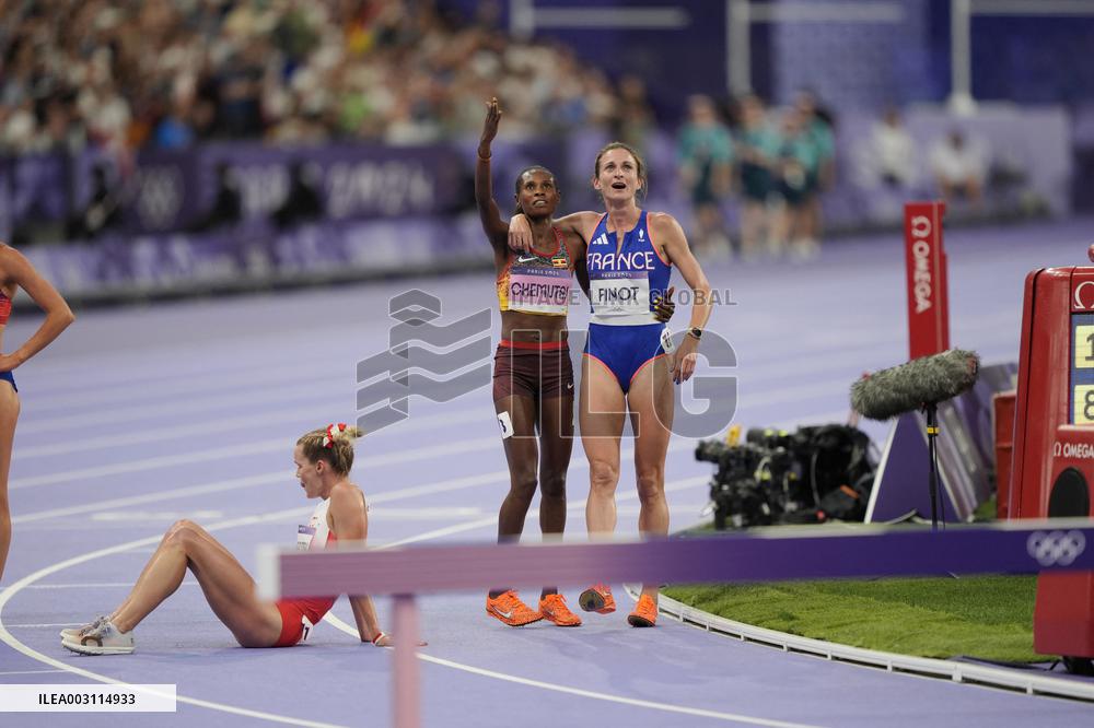 Paris 2024 - 3000m - Winfred Yavi Wins Gold