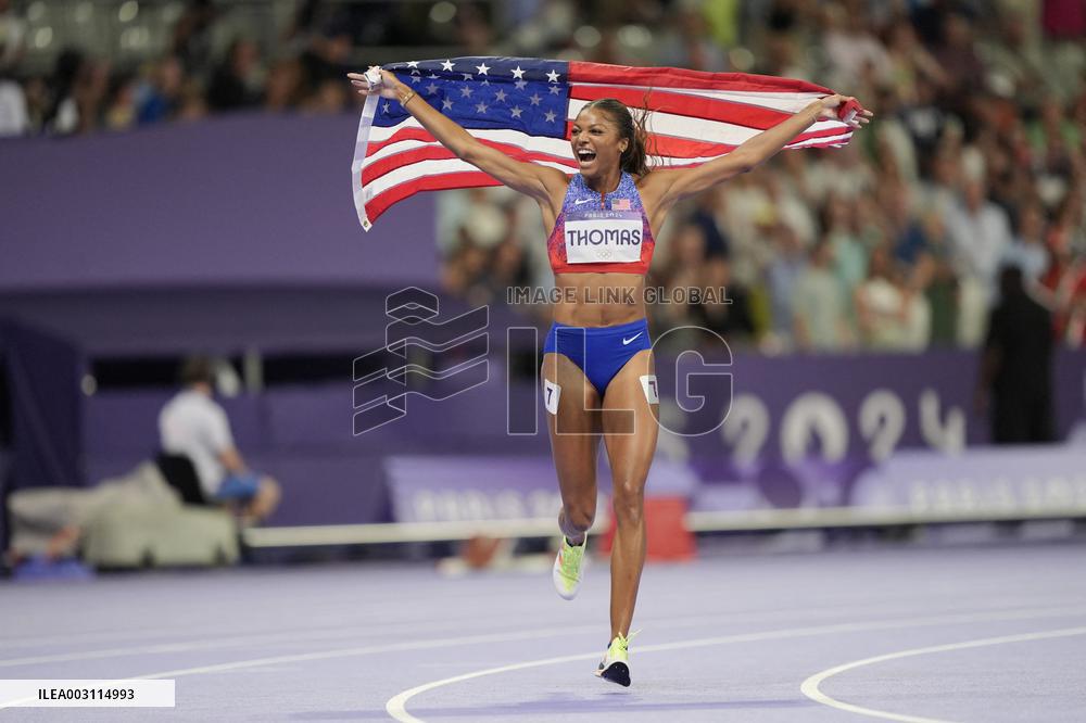 Paris 2024 - 200m - Gabrielle Thomas Wins Gold