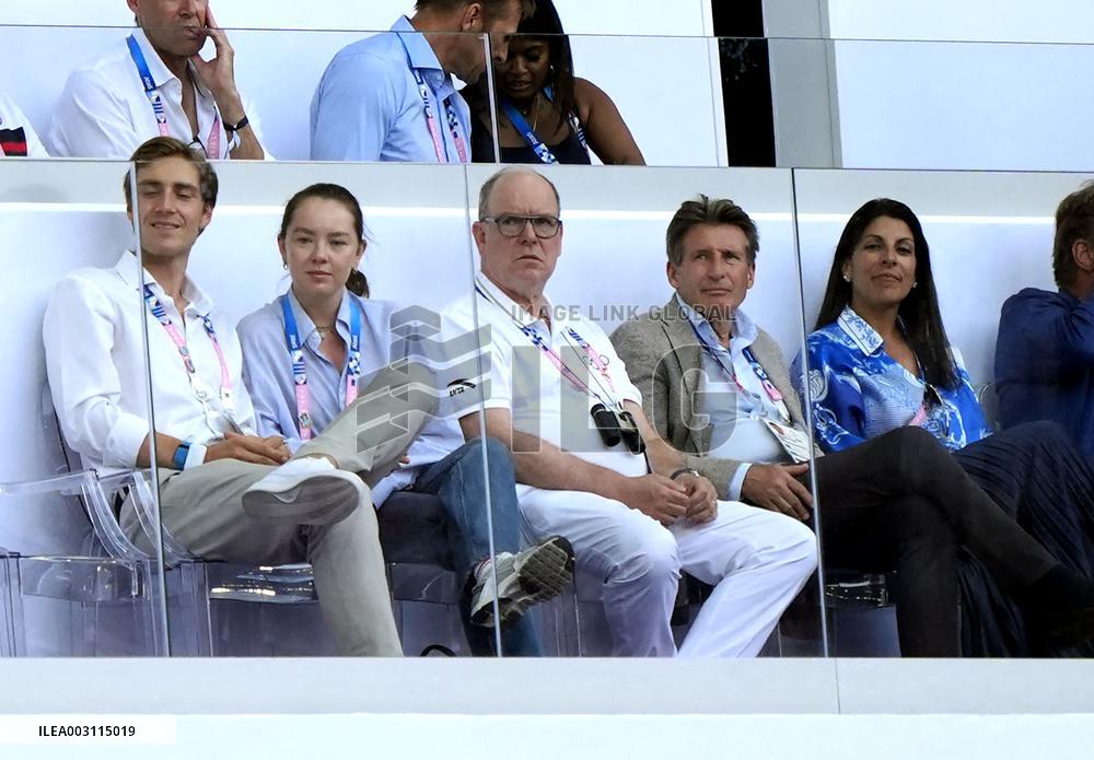 Paris 2024 - Royals At Athletics Events