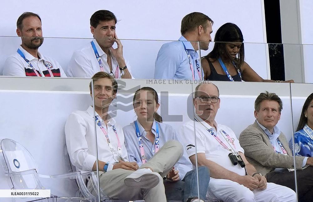 Paris 2024 - Royals At Athletics Events