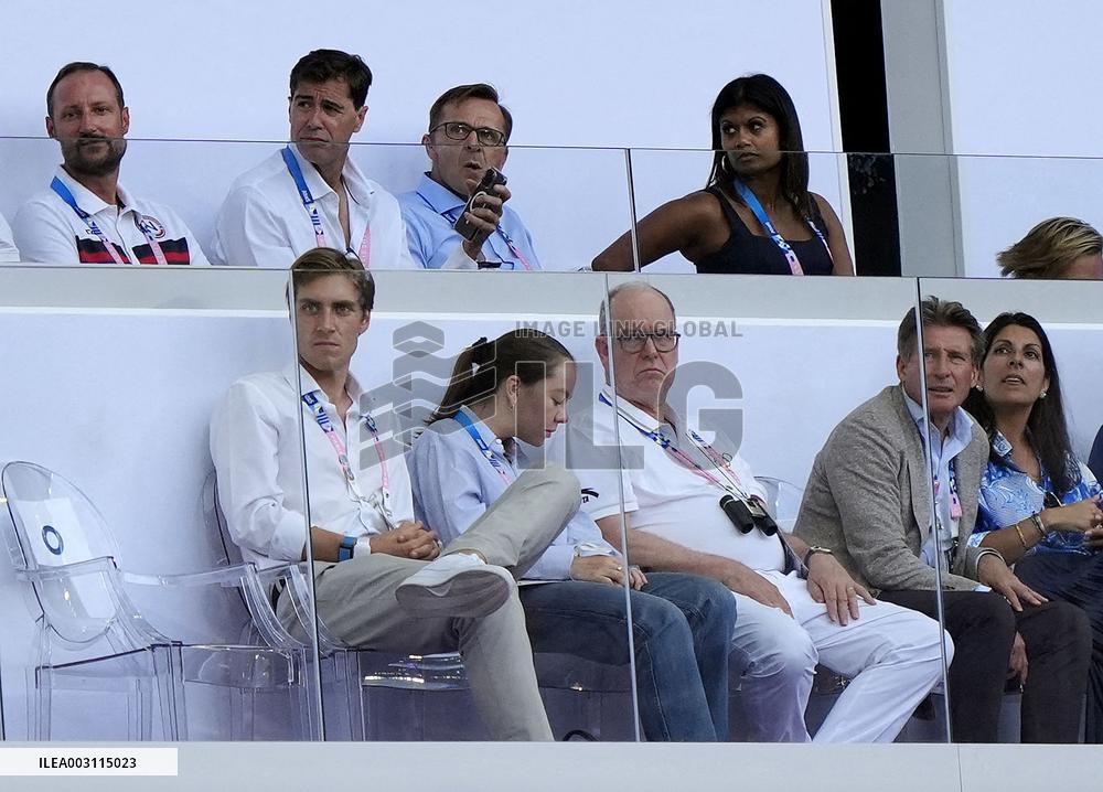 Paris 2024 - Royals At Athletics Events