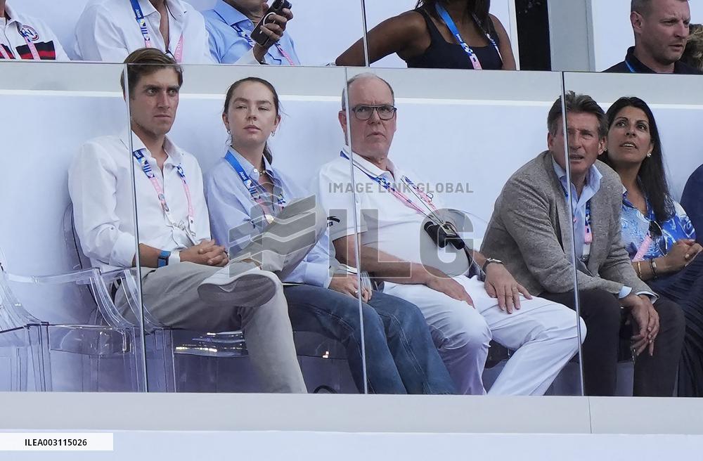 Paris 2024 - Royals At Athletics Events