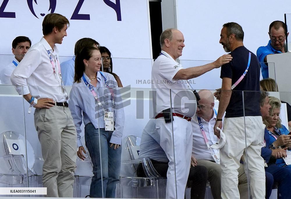 Paris 2024 - Royals At Athletics Events