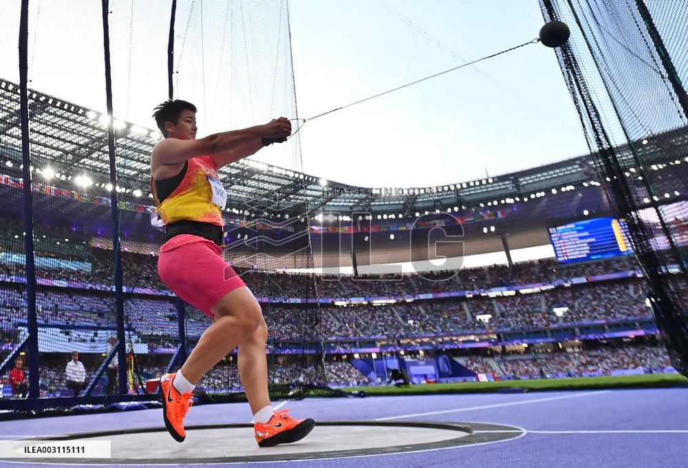 (PARIS2024) FRANCE-PARIS-OLY-ATHLETICS-HAMMER THROW-WOMEN
