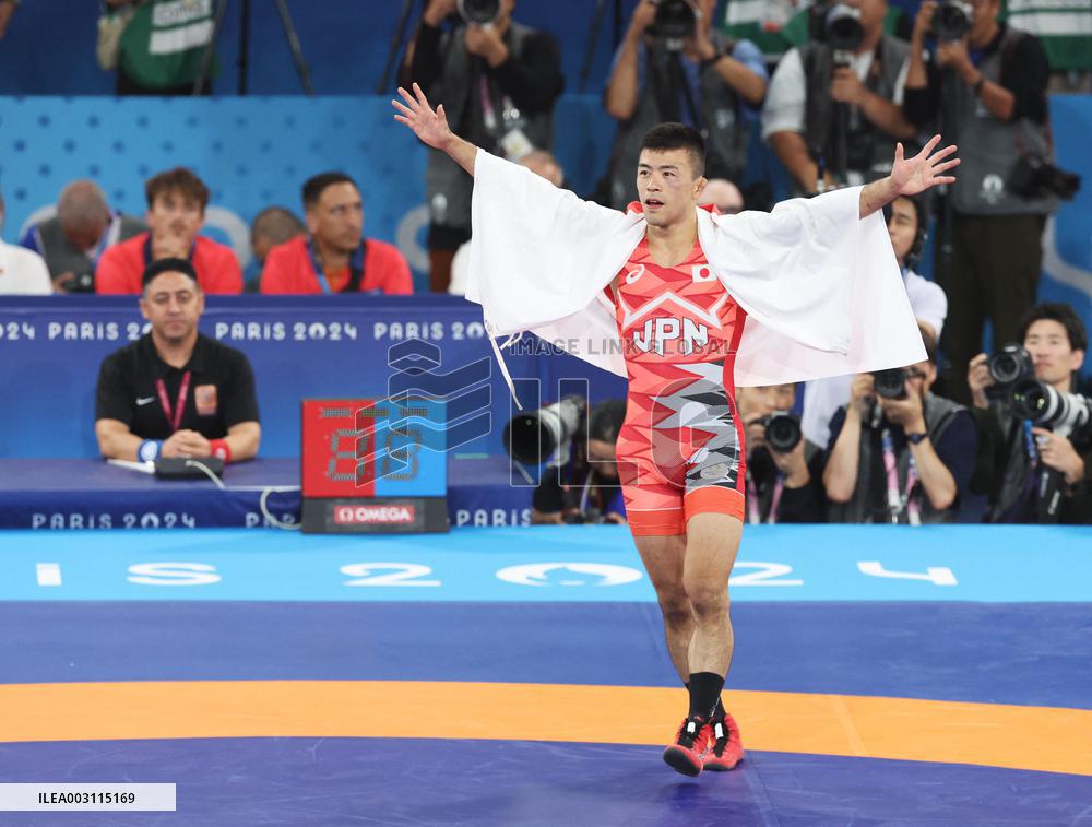 (PARIS2024) FRANCE-PARIS-OLY-WRESTLING