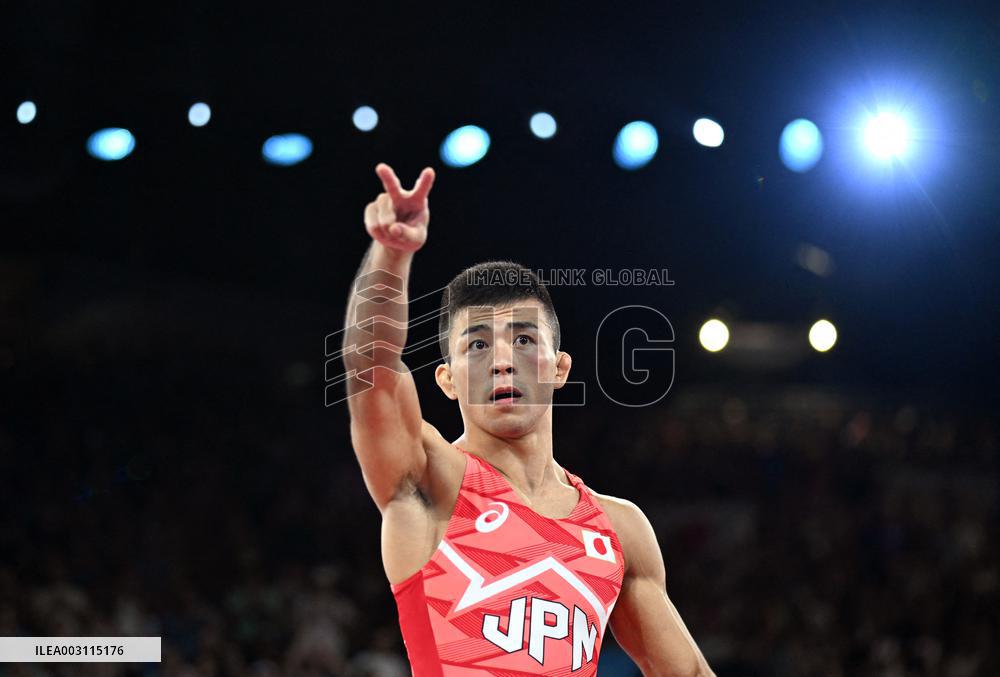 (PARIS2024) FRANCE-PARIS-OLY-WRESTLING