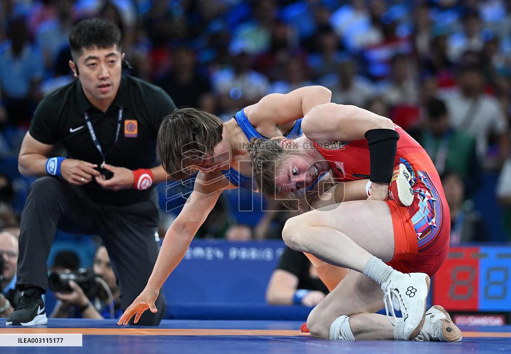 (PARIS2024) FRANCE-PARIS-OLY-WRESTLING