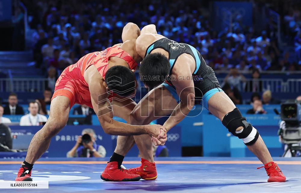 (PARIS2024) FRANCE-PARIS-OLY-WRESTLING