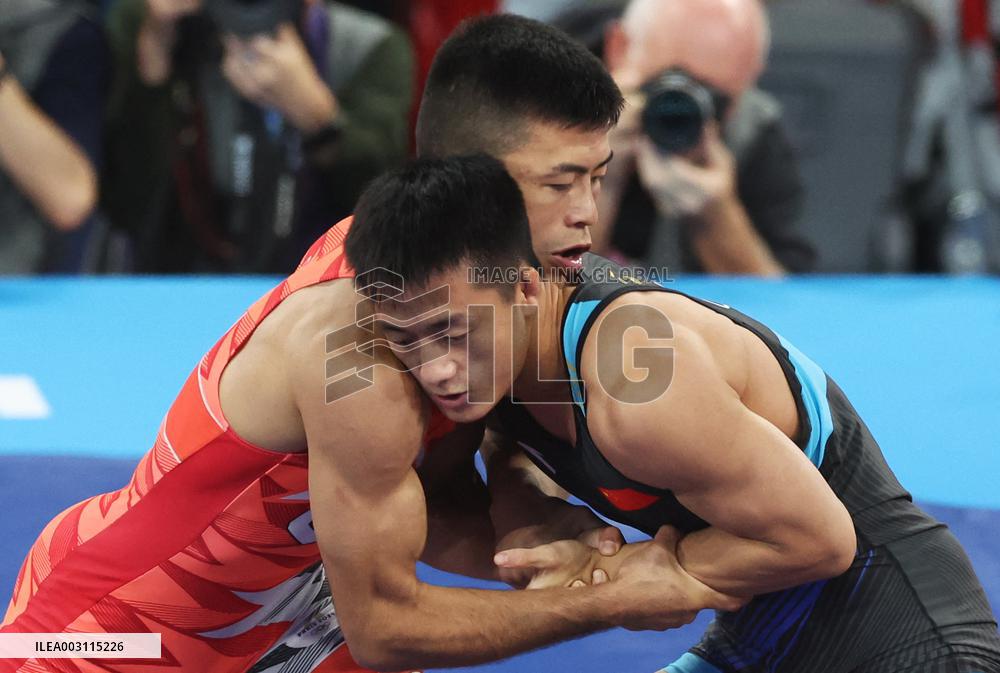 (PARIS2024) FRANCE-PARIS-OLY-WRESTLING
