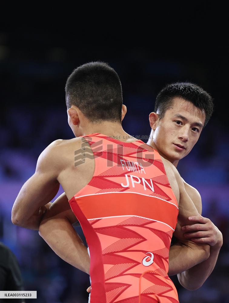 (PARIS2024) FRANCE-PARIS-OLY-WRESTLING