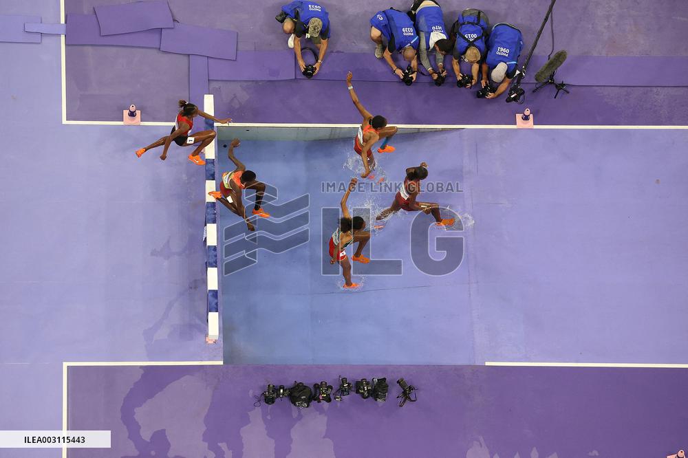 (PARIS2024) FRANCE-PARIS-OLY-ATHLETICS-3000M STEEPLECHASE-WOMEN