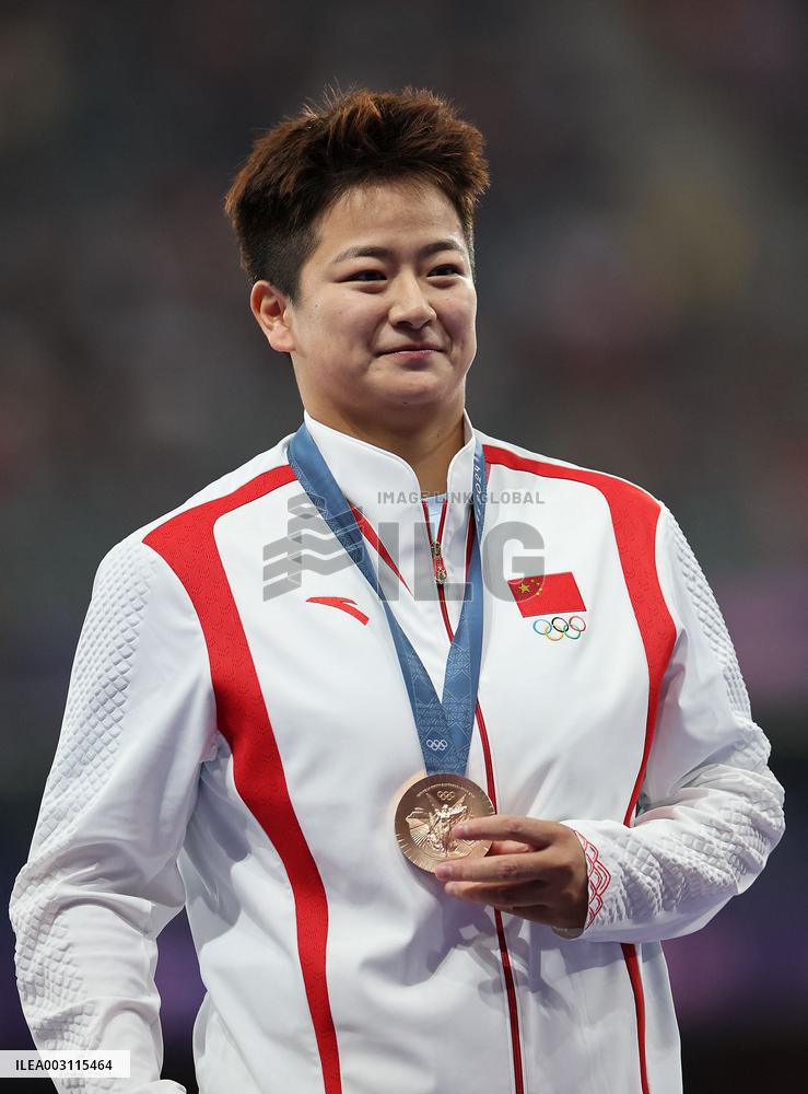 (PARIS2024) FRANCE-PARIS-OLY-ATHLETICS-HAMMER THROW-WOMEN