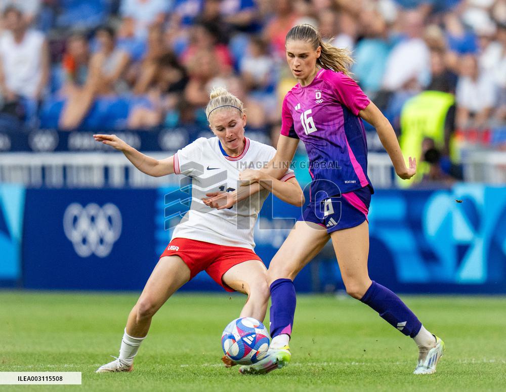 (PARIS 2024)FRANCE-LYON-OLY-FOOTBALL