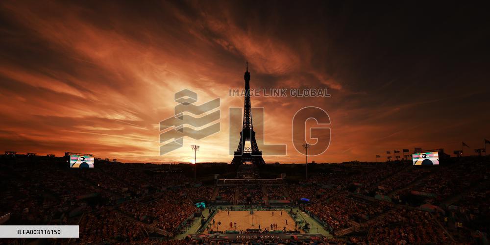 (PARIS2024) FRANCE-PARIS-OLY-BEACH VOLLEYBALL
