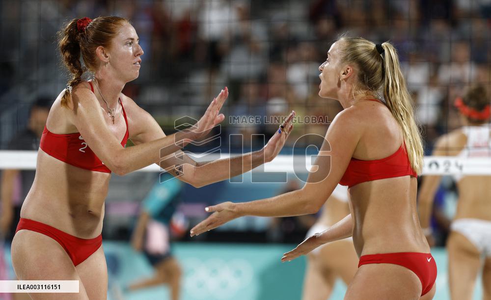 (PARIS2024) FRANCE-PARIS-OLY-BEACH VOLLEYBALL
