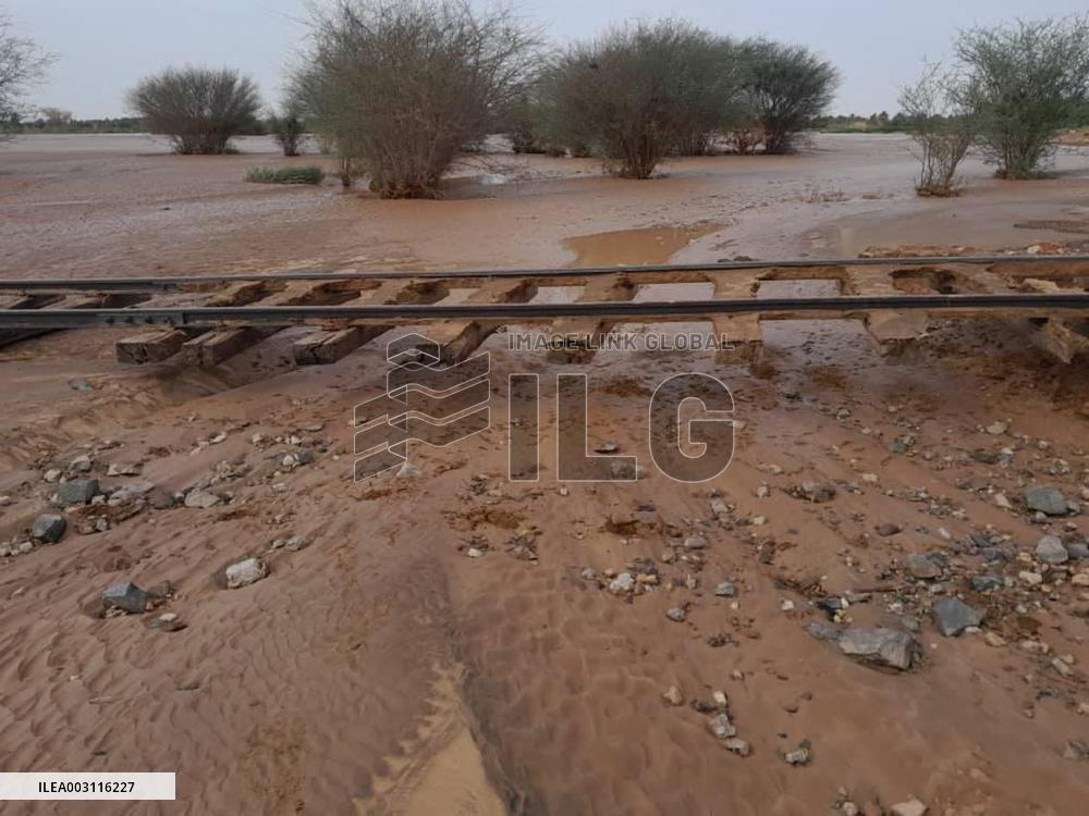 SUDAN-ABU HAMAD-FLOODS-AFTERMATH