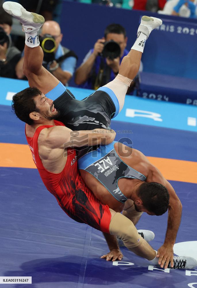(PARIS2024) FRANCE-PARIS-OLY-WRESTLING
