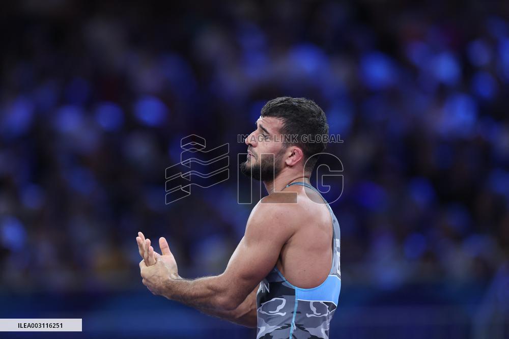 (PARIS2024) FRANCE-PARIS-OLY-WRESTLING