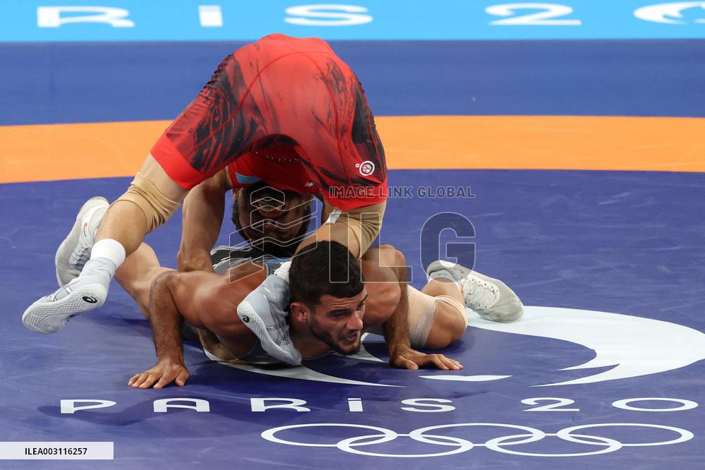 (PARIS2024) FRANCE-PARIS-OLY-WRESTLING