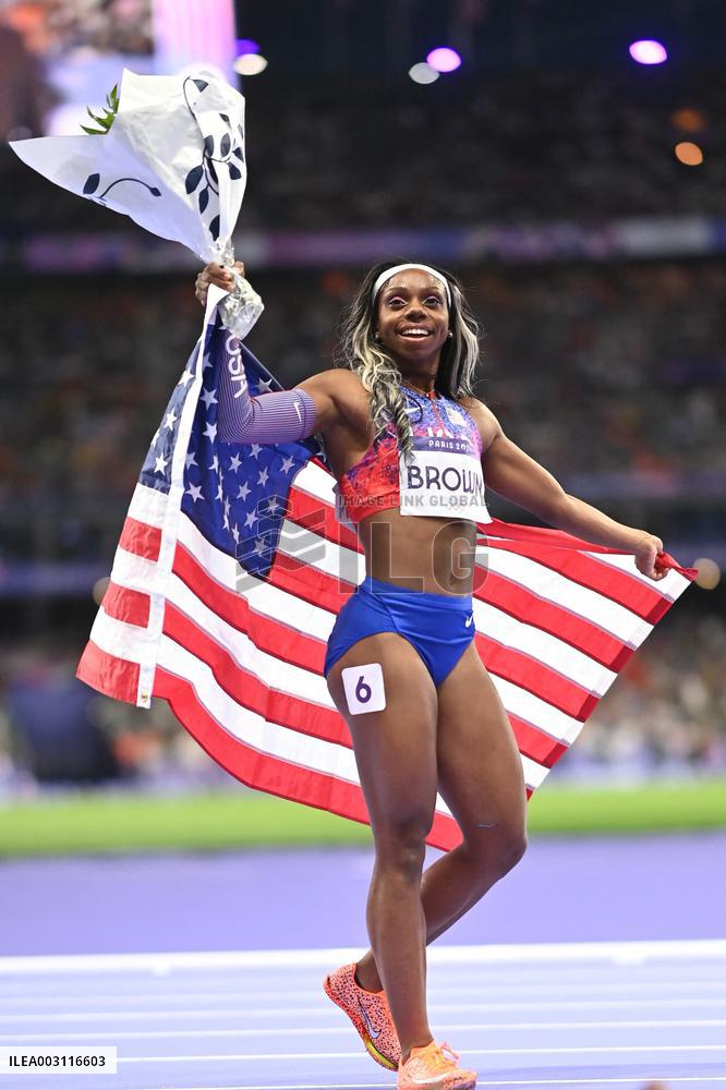 Paris 2024 - USA’s Gabrielle Thomas Takes Gold In 200m