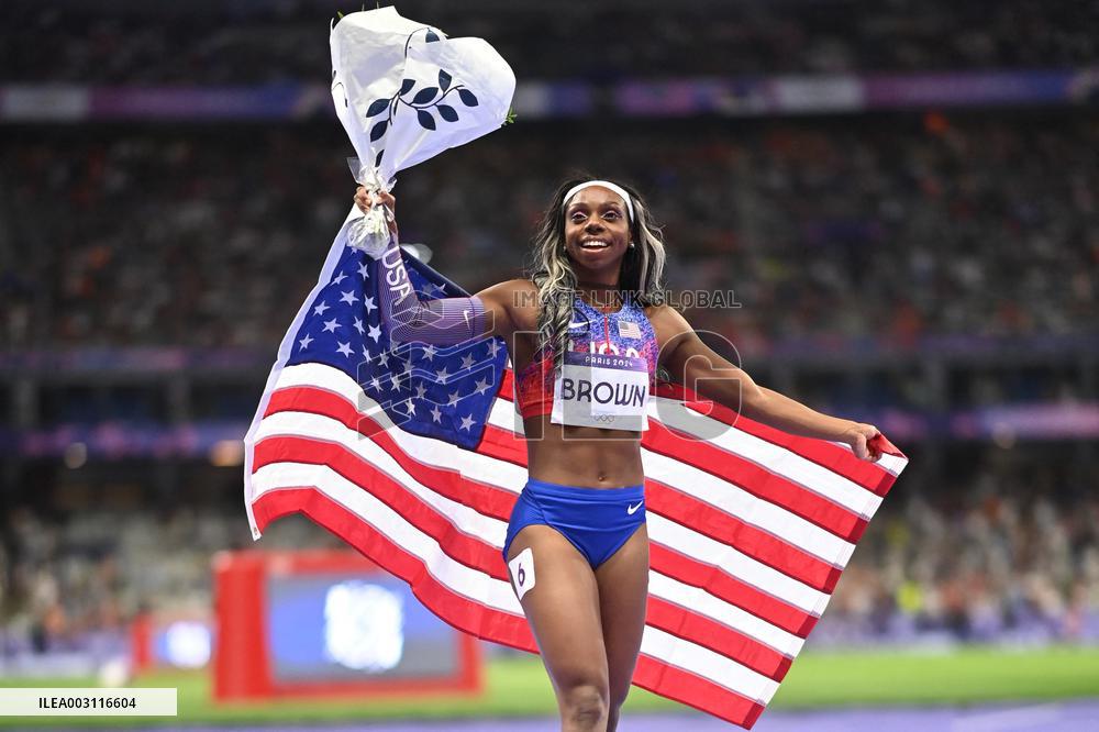 Paris 2024 - USA’s Gabrielle Thomas Takes Gold In 200m