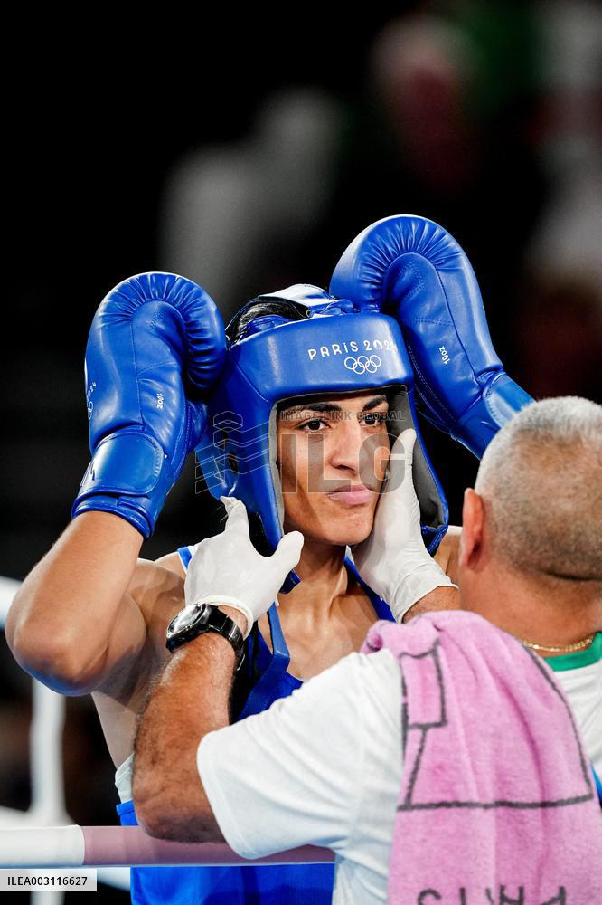 Paris 2024 - Algeria’s Imane Khalif Reaches 66kg Final