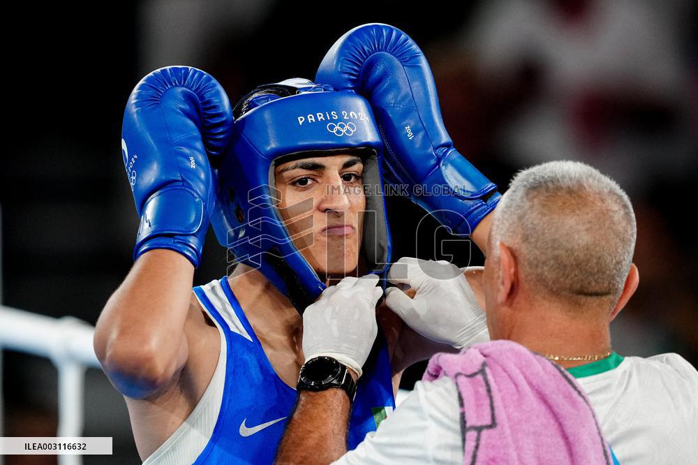 Paris 2024 - Algeria’s Imane Khalif Reaches 66kg Final