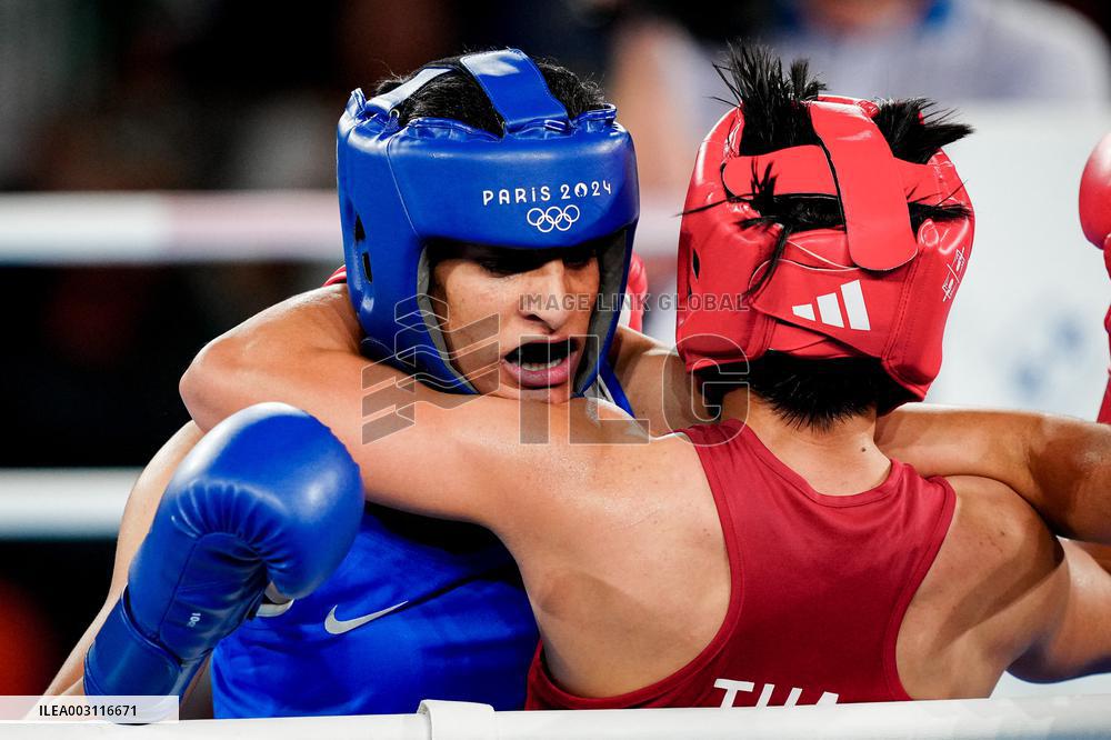 Paris 2024 - Algeria’s Imane Khalif Reaches 66kg Final