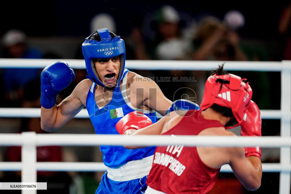 Paris 2024 - Algeria’s Imane Khalif Reaches 66kg Final
