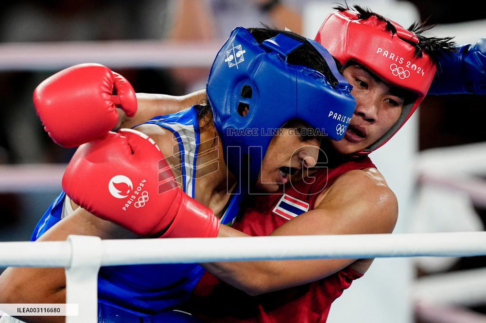 Paris 2024 - Algeria’s Imane Khalif Reaches 66kg Final