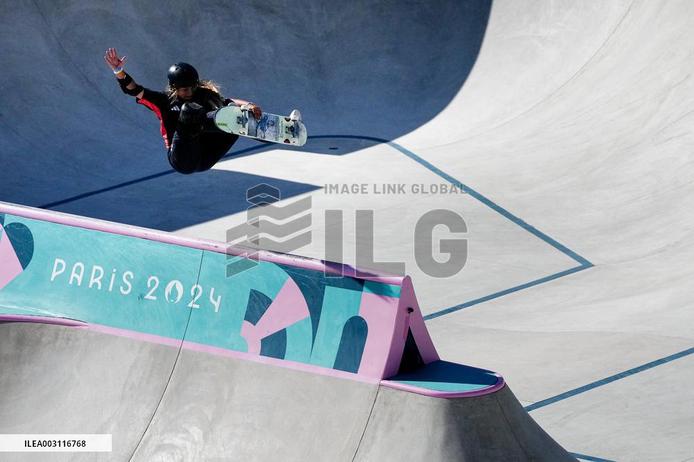 Paris 2024 - Australia’s Arisa Trew Takes Gold In Park Skateboarding