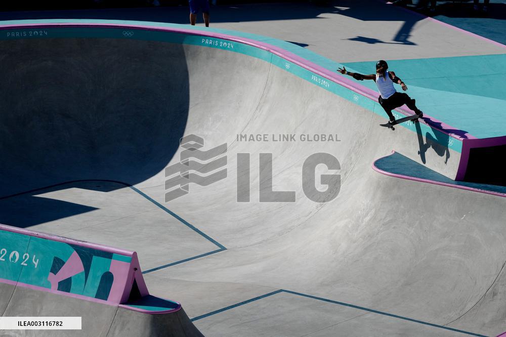 Paris 2024 - Australia’s Arisa Trew Takes Gold In Park Skateboarding