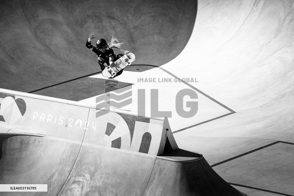 Paris 2024 - Australia’s Arisa Trew Takes Gold In Park Skateboarding