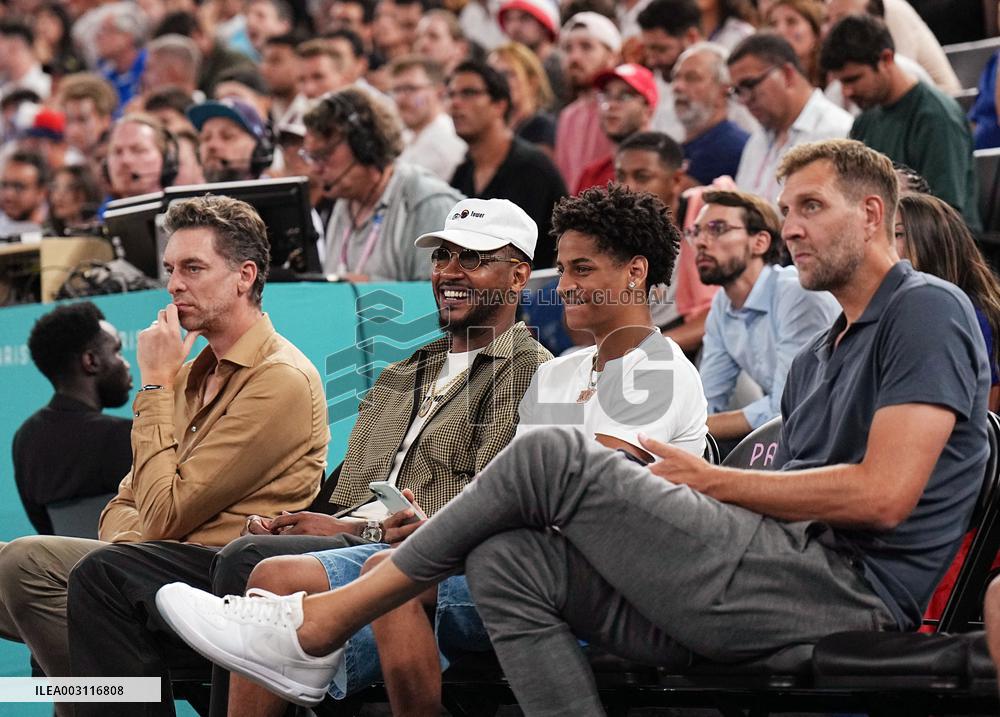 Paris 2024 - France Defeat Canada In Their Basketball Quarter Final