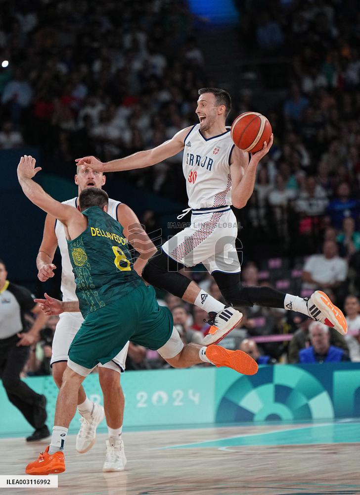 Paris 2024 - Serbia Defeat Australia In Their Basketball Quarter Final