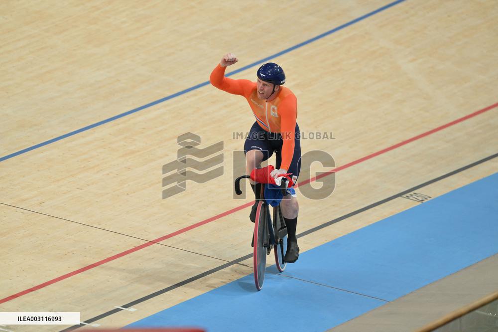 Paris 2024 - Netherlands Take Gold In Men’s Track Cycling Team Sprint
