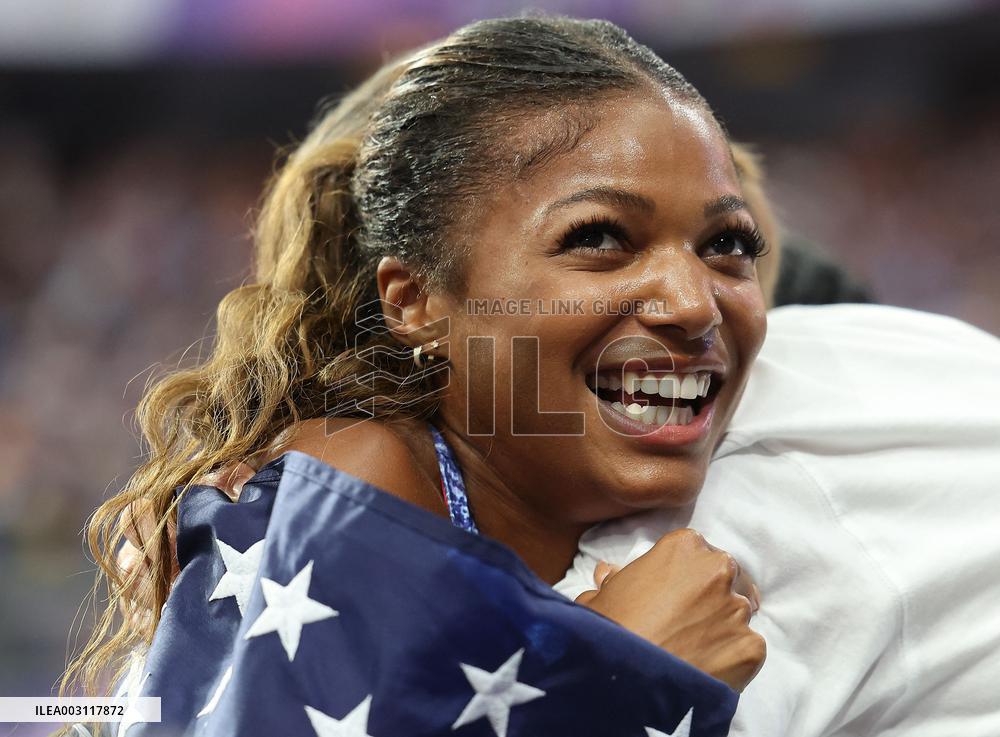Paris 2024 - USA’s Gabrielle Thomas Takes Gold In 200m