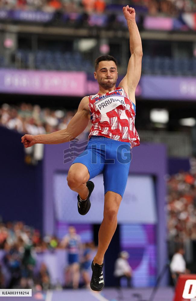 Paris 2024 - Greece’s Miltiadis Tentoglou Takes Gold In Men’s Long Jump