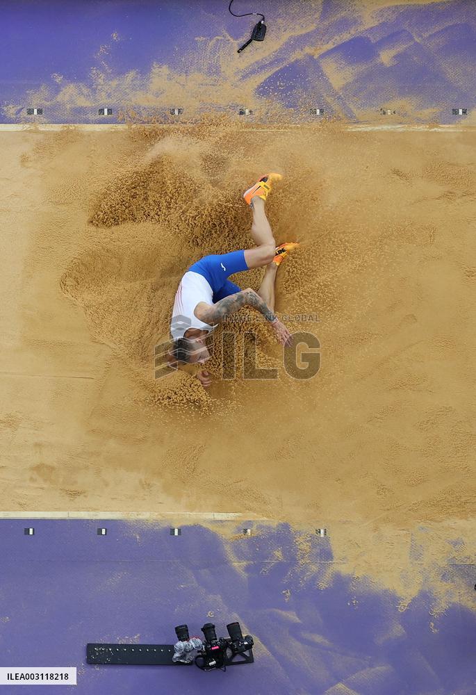 Paris 2024 - Greece’s Miltiadis Tentoglou Takes Gold In Men’s Long Jump