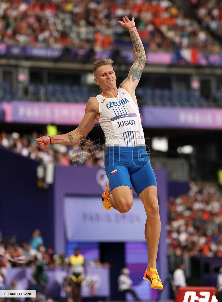 Paris 2024 - Greece’s Miltiadis Tentoglou Takes Gold In Men’s Long Jump