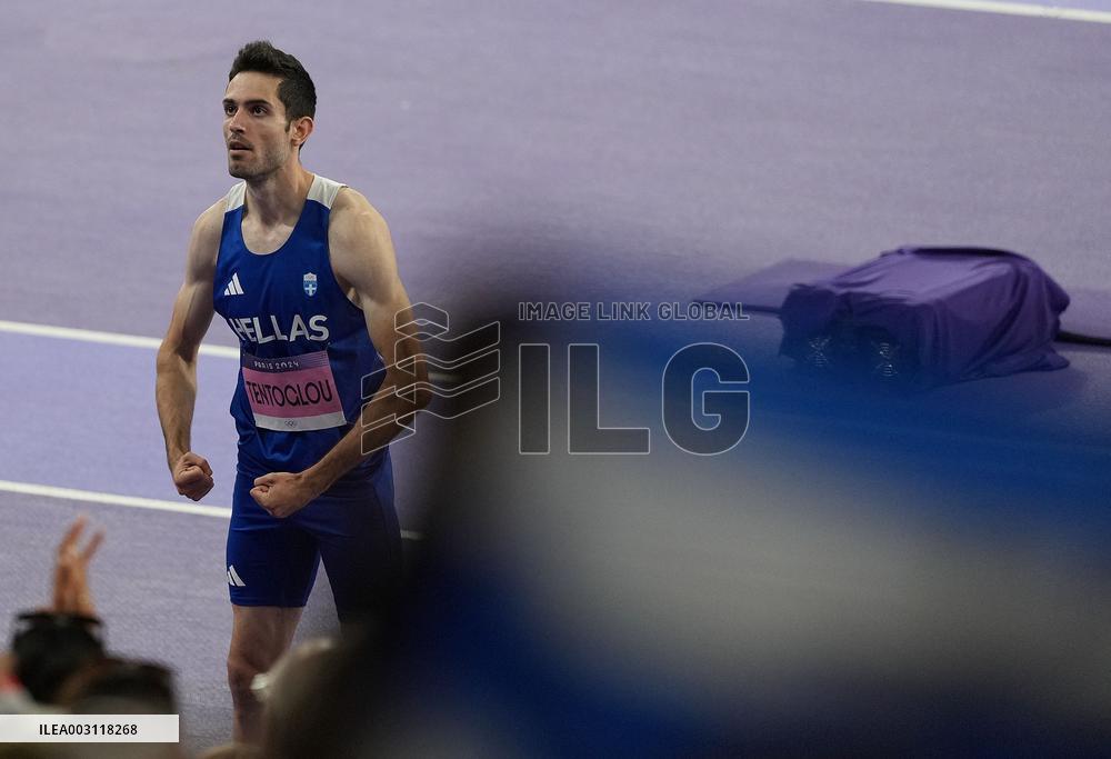 Paris 2024 - Greece’s Miltiadis Tentoglou Takes Gold In Men’s Long Jump