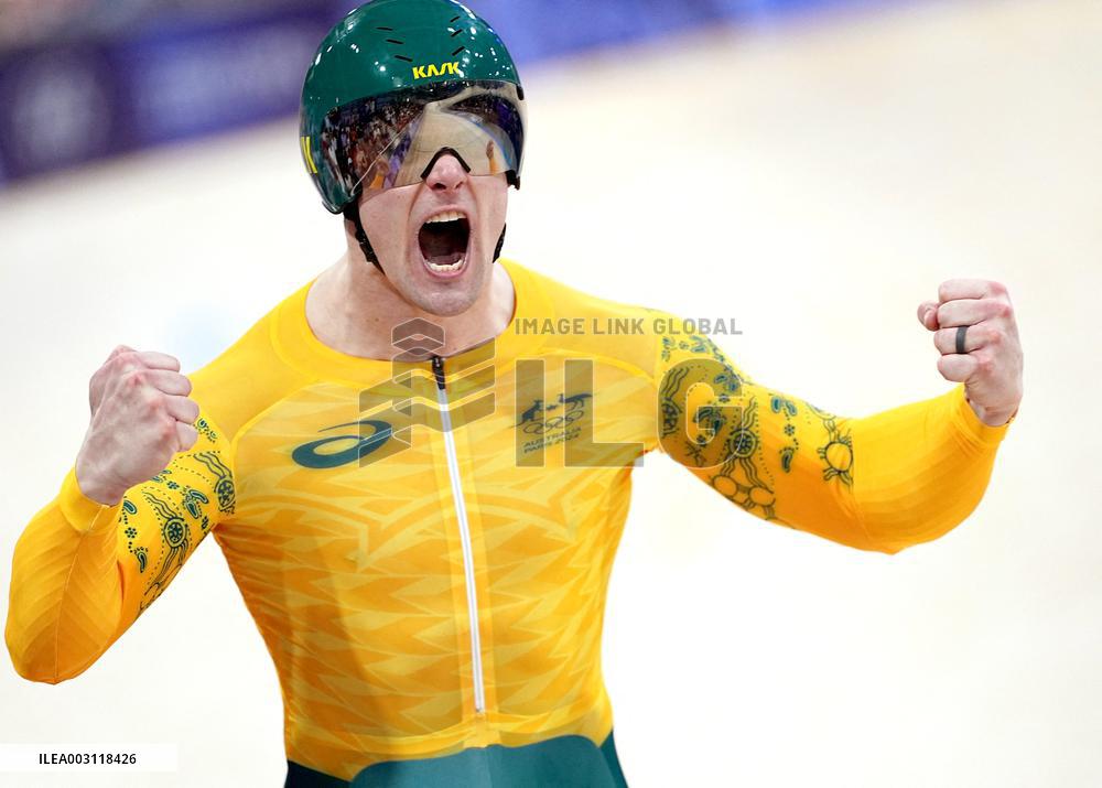 Paris 2024 - Netherlands Take Gold In Cycling Track Men's Team Sprint