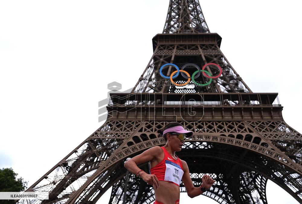 (PARIS2024) FRANCE-PARIS-OLY-ATHLETICS-MARATHON RACE WALK RELAY-MIXED