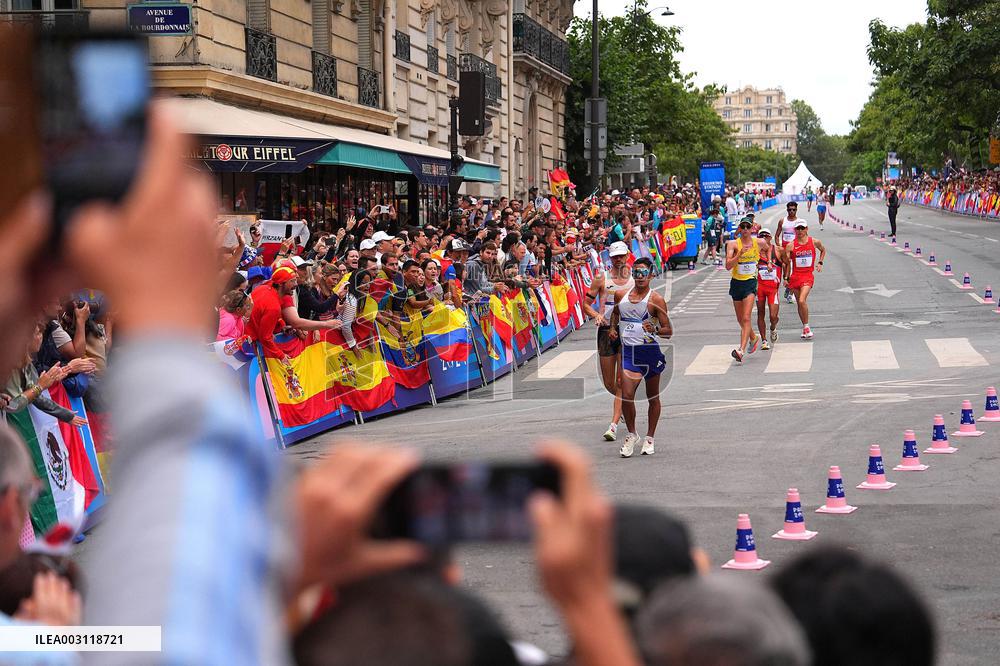 (PARIS2024) FRANCE-PARIS-OLY-ATHLETICS-MARATHON RACE WALK RELAY-MIXED
