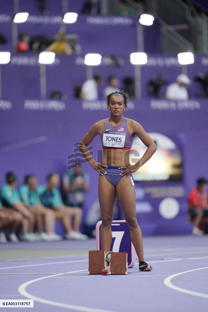 Paris 2024 - Jasmine Jones At 400m Hurdles Semi-Final