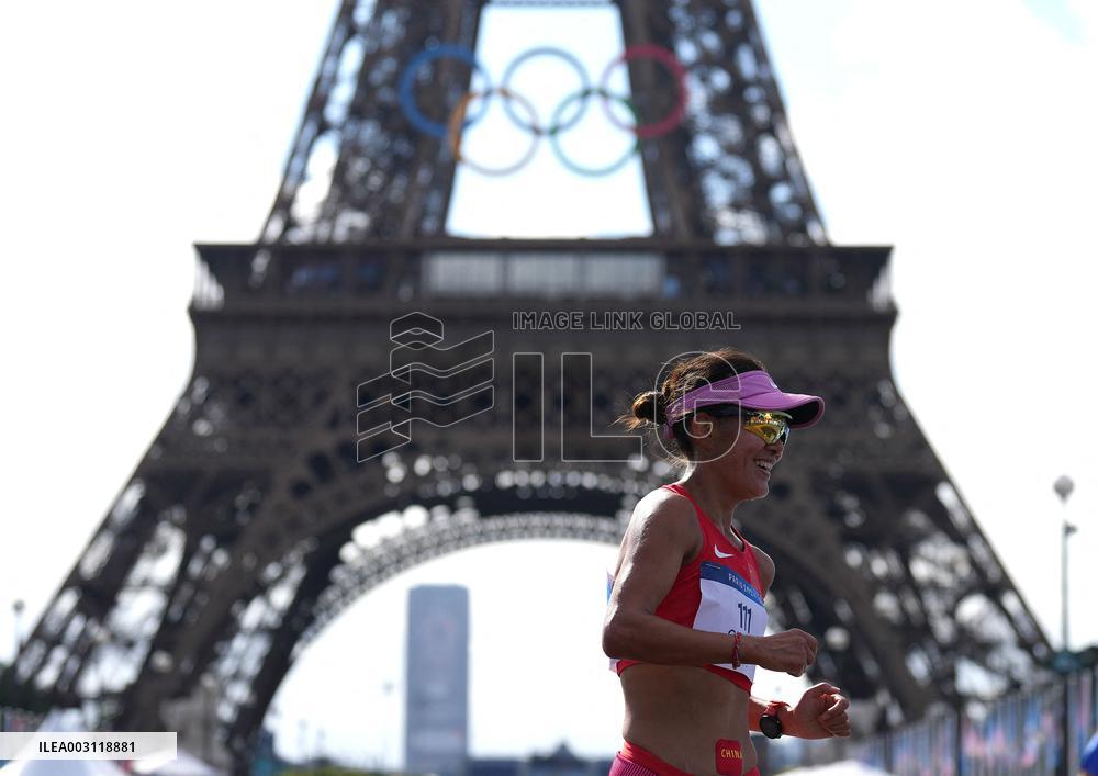 (PARIS2024) FRANCE-PARIS-OLY-ATHLETICS-MARATHON RACE WALK RELAY-MIXED